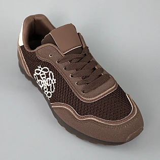 Кросівки жіночі сітка 594602 Коричневі фото 2