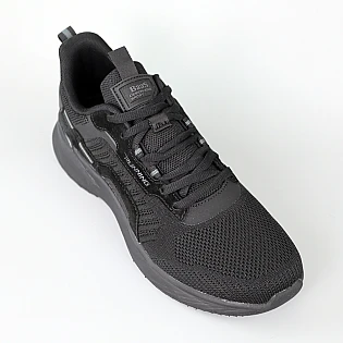 Кроссовки мужские сетка 594647 Черные фото 2