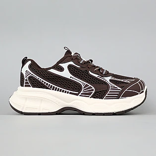 Кросівки жіночі замшеві сітка 594675 Шоколад фото 1