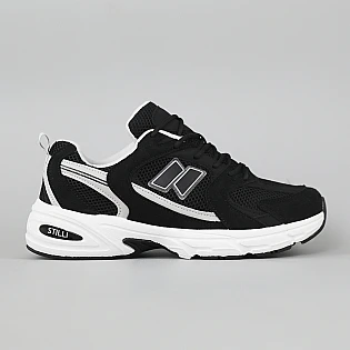 Кроссовки мужские сетка 594683 Черные фото 1