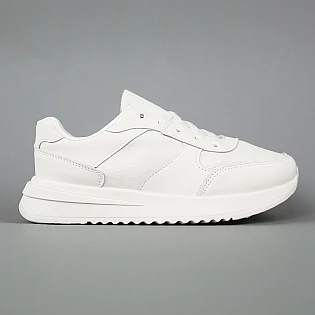 Кросівки жіночі шкіра 594676 Білі фото 1