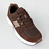 Кроссовки мужские сетка 594742 коричневый