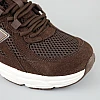 Кроссовки мужские сетка 594742 коричневый