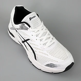 Кросівки чоловічі сітка 594699 Білі фото 2