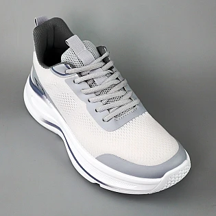 Кросівки чоловічі сітка 594734 Сірі фото 2