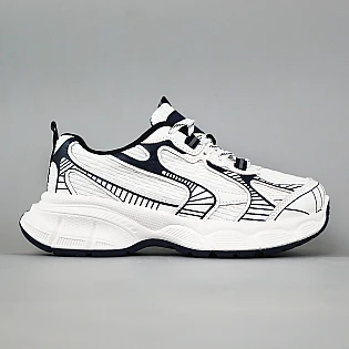 Кроссовки женские замшевые 594748 Белые с синим фото 1