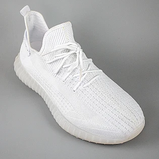 Кросівки чоловічі сітка 594704 Білі фото 2