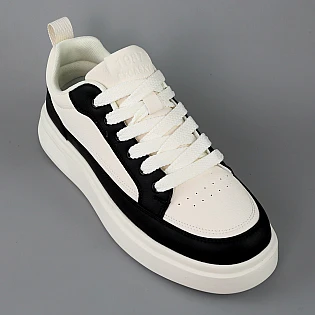 Кеди чоловічі 594883 Чорно-білі фото 2