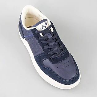 Кеди чоловічі замшеві 594891 Сині фото 2