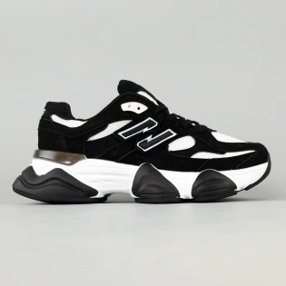 Кроссовки женские замшевые сетка 594872 Черные фото 1