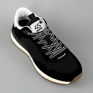 Кроссовки женские замшевые 594336 Черные фото 2