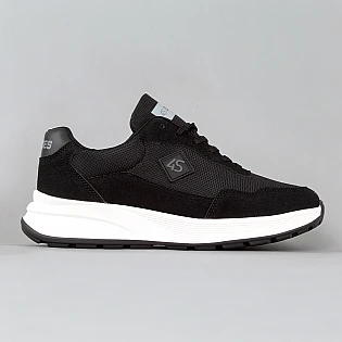 Кроссовки мужские текстиль 594876 Черный фото 1