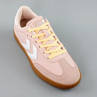 Кеды женские эко замш 594331 Розовые фото 2