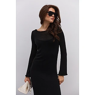 Комплект из двух длинных платьев 594950 Черный фото 2