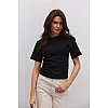 Жіноча футболка 594942 Чорна