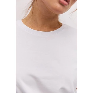 Футболка женская базовая 594937 Белая фото 2