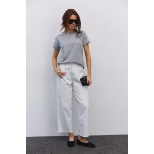 Футболка женская базовая 594940 Серая фото 2