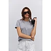 Футболка жіноча базова 594940 Сіра
