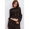 Костюм жіночий 594921 Коричневий