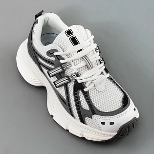 Кроссовки женские сетка 594964 Серые фото 2