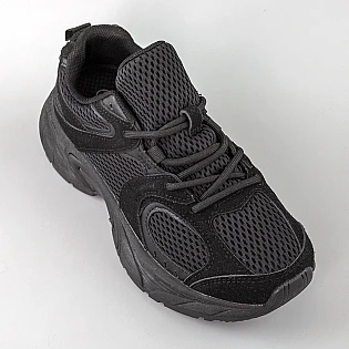 Кроссовки женские сетка 594962 Черные фото 2