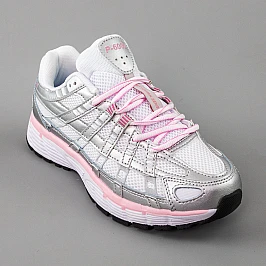 Кроссовки женские кожа сетка 595057 Белые с розовым фото 2