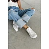 Кроссовки женские спортивная сетка 595074 Белые