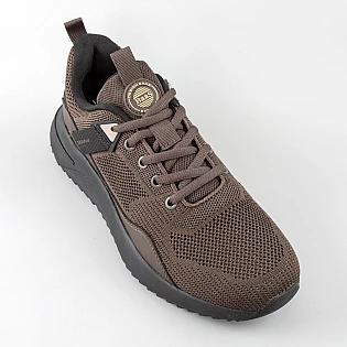 Кроссовки мужские сетка 595079 Коричневый фото 2
