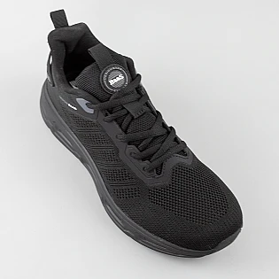 Кроссовки мужские сетка 595081 Черные фото 2