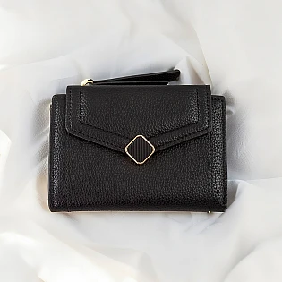 Кошелек женский экокожа 595020 Черный фото 1