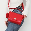 Стильна жіноча сумочка 595101 Червона
