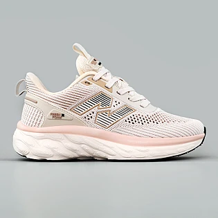 Кросівки жіночі сітка 595127 Бежеві з рожевим фото 1