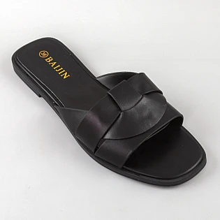 Шльопанці жіночі 594726 Чорні фото 2