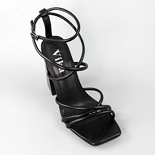 Босоножки женские 594669 Черные фото 2