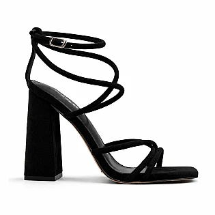 Босоножки женские 594671 Черные фото 1