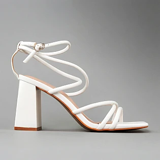 Босоножки женские 594667 Белые фото 1