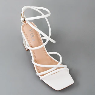 Босоножки женские 594667 Белые фото 2