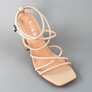 Босоножки женские 594670 Бежевые фото 2