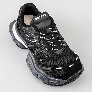 Кросівки жіночі сітка 595189 Чорні  фото 2