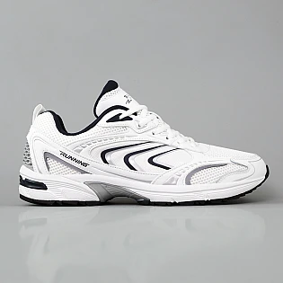 Кросівки чоловічі літні сітка великі 595205 Білі фото 1