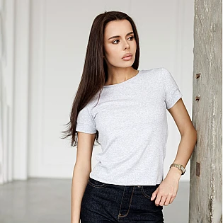 Футболка женская 595149 Серые