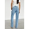 Джинси жіночі 595110 Блакитні 