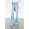 Джинсы женские 595113 Голубые