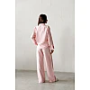 Костюм жіночий в смужку 595165 Рожевий 