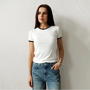 Футболка жіноча 595172 Біла 