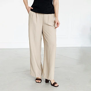 Штани палаццо жіночі 595160 Бежеві фото 1