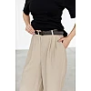 Брюки палаццо женские 595160 Бежевые