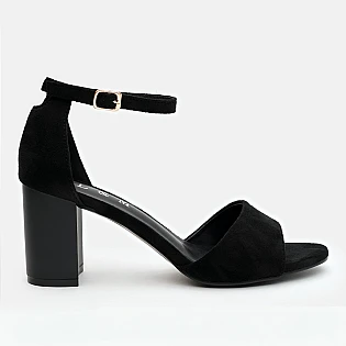 Босоножки женские 594606 Черные фото 1