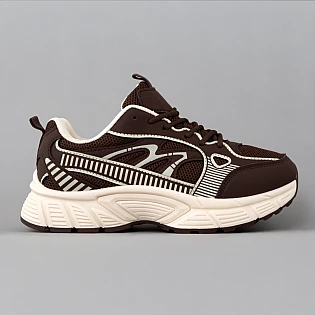 Кроссовки женские сетка 595239 Коричневый фото 1