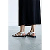 Сандали женские кожа 594430 Белые